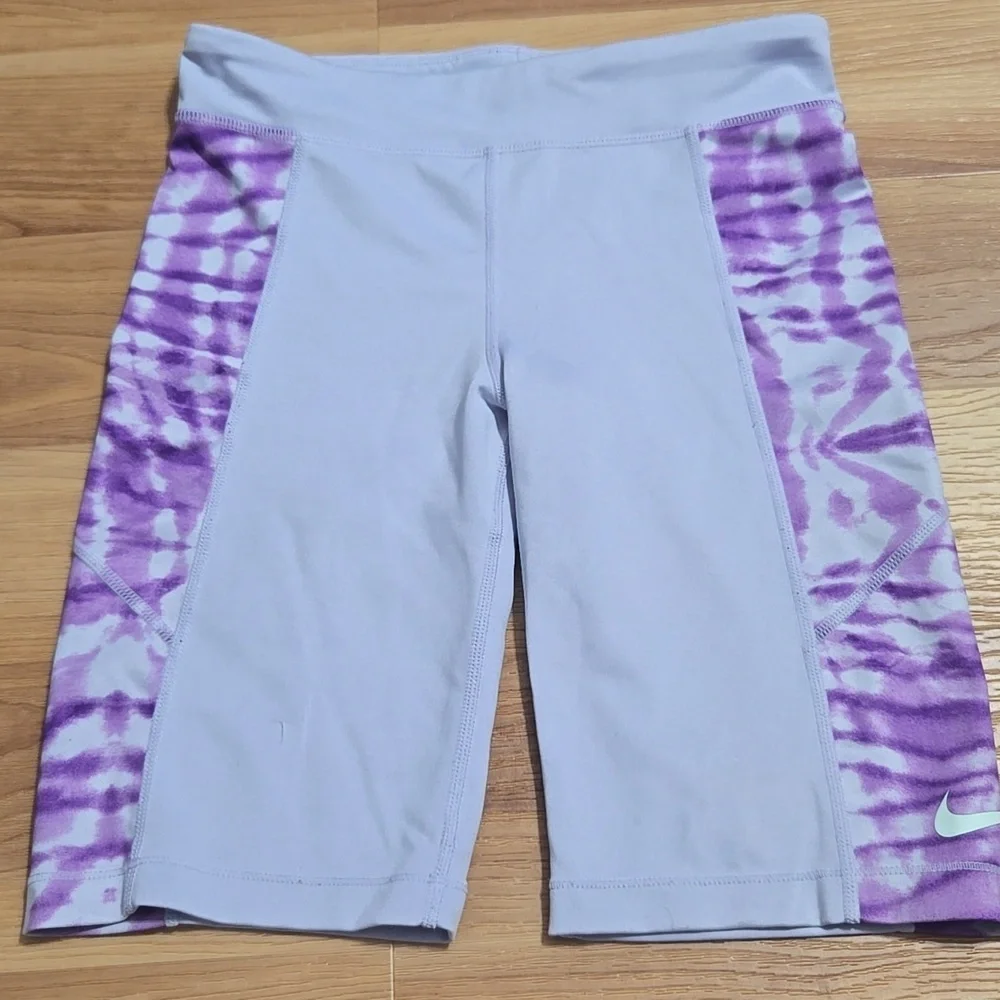 nike dri-fit tight fit girls shorts
